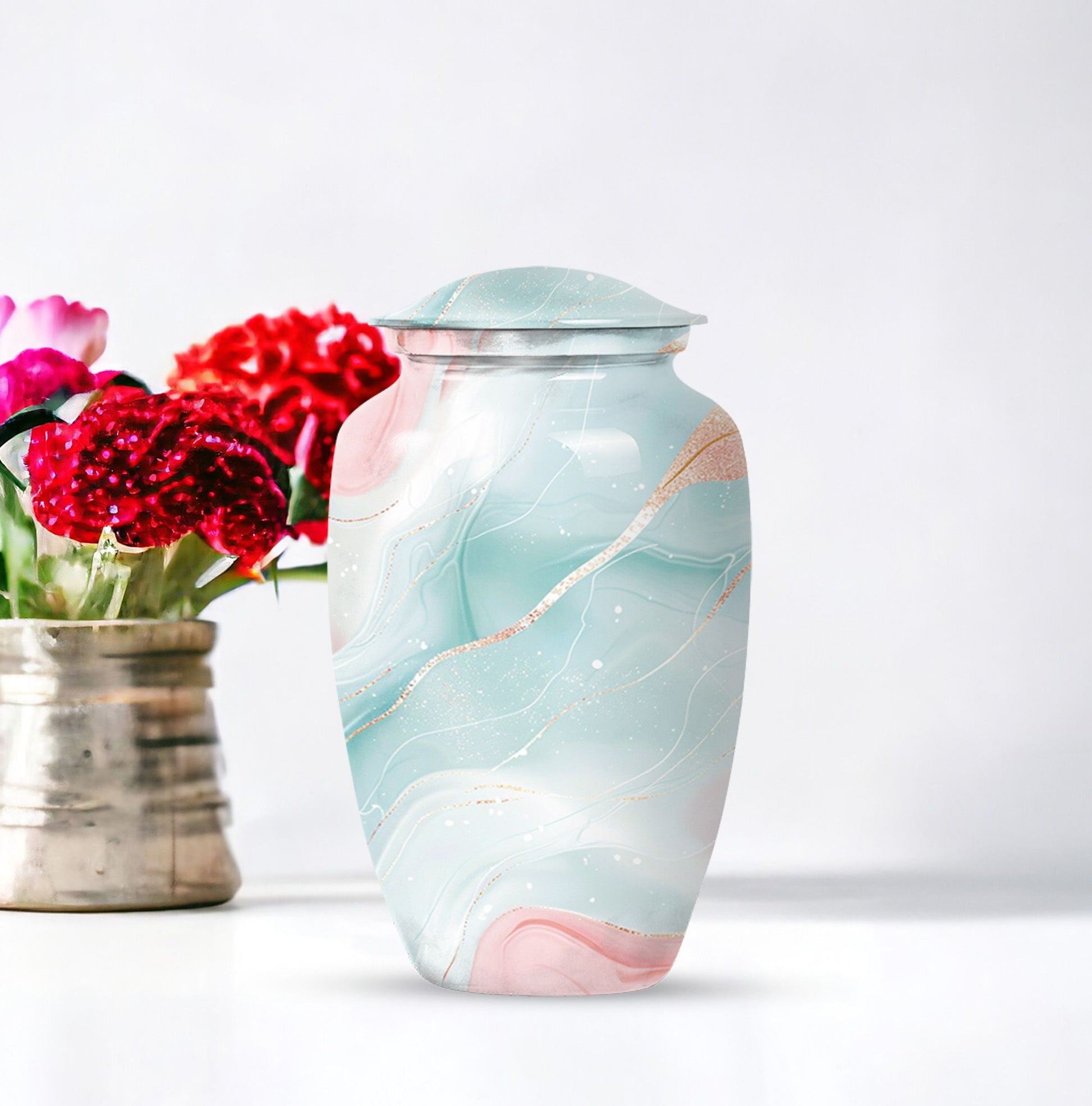 abstract urn for ashes, Keepsake Urn