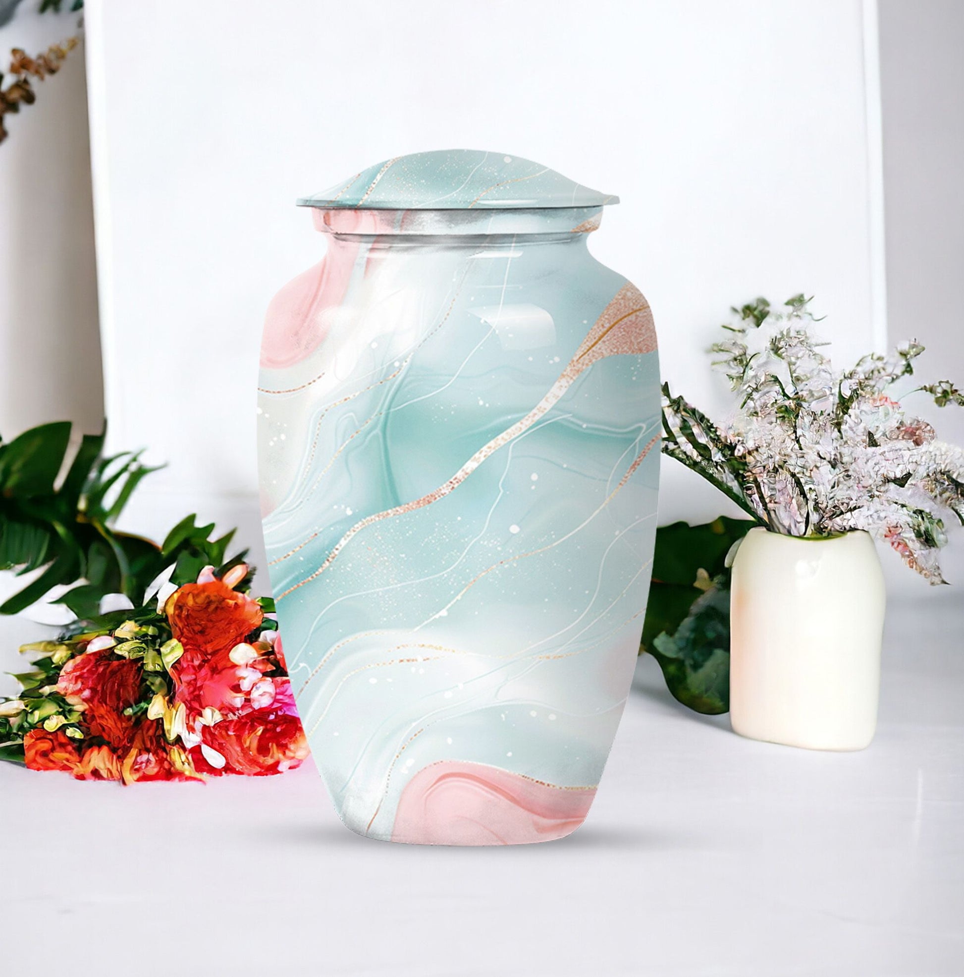 abstract urn for ashes, Keepsake Urn