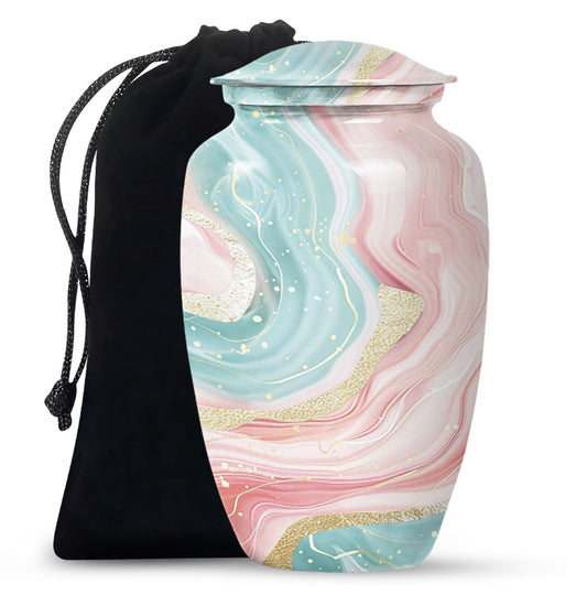 abstract cremation urn - Keepsake Urn