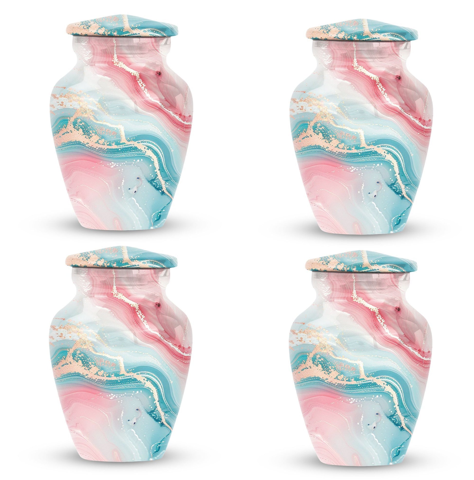 Abstract Funeral Urn, Cremation Urn for Adult Human Ashes