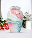 Abstract Funeral Urn, Cremation Urn for Adult Human Ashes