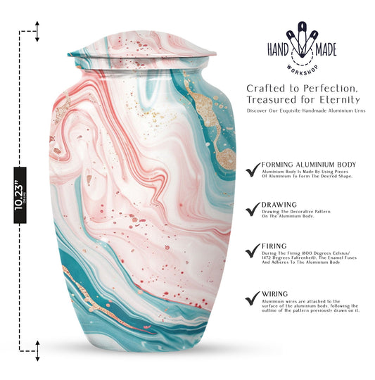 Abstract urn for ashes, Decorative Urns, 