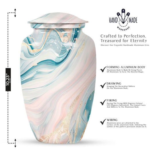 abstract urn for adult ashes, Memorial Human Urns for Ashes