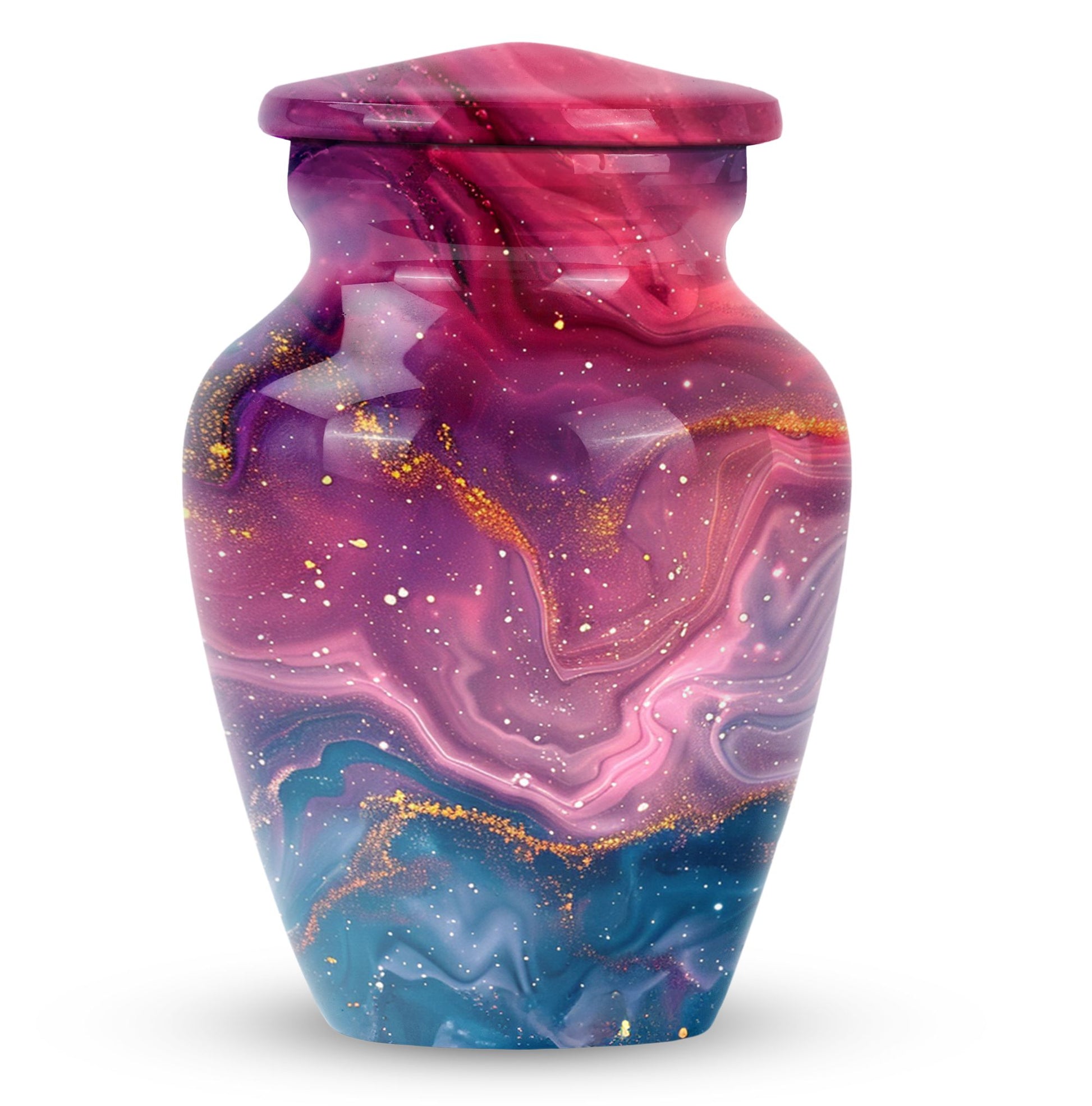 Abstract urn for adults' ashes, Keepsake Urn