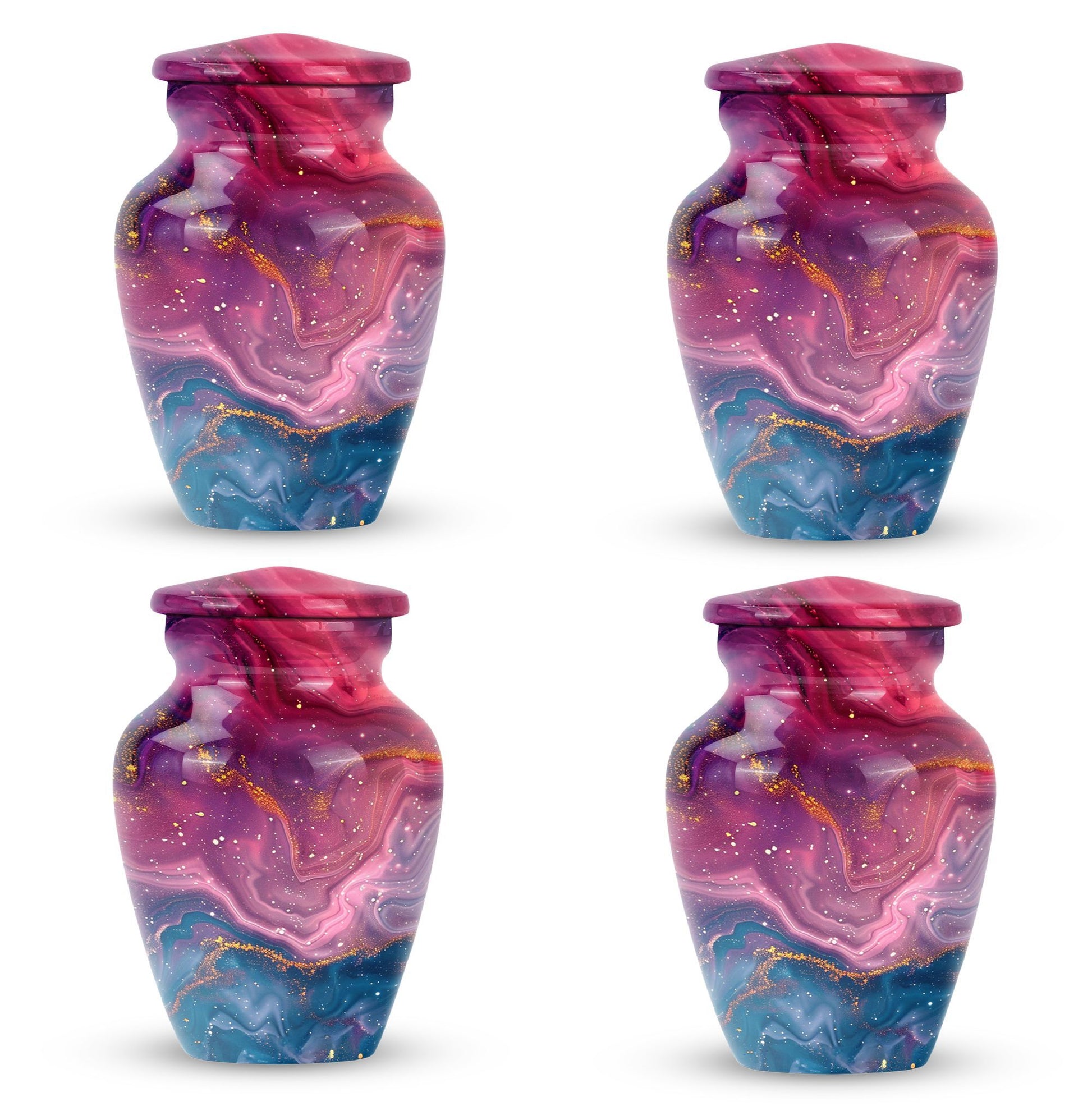 Abstract urn for adults' ashes, Keepsake Urn