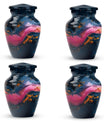 abstract memorial urn for adult female ashes