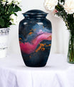 abstract memorial urn for adult female ashes