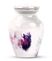 Wolf Howling Funeral Urn For Adult Ashes Memorial, Funeral Cremation Urn