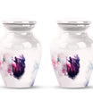 Wolf Howling Funeral Urn For Adult Ashes Memorial, Funeral Cremation Urn