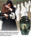 wolf howling theme for human ashes, Memorial Urns for Ashes