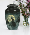 wolf howling theme for human ashes, Memorial Urns for Ashes