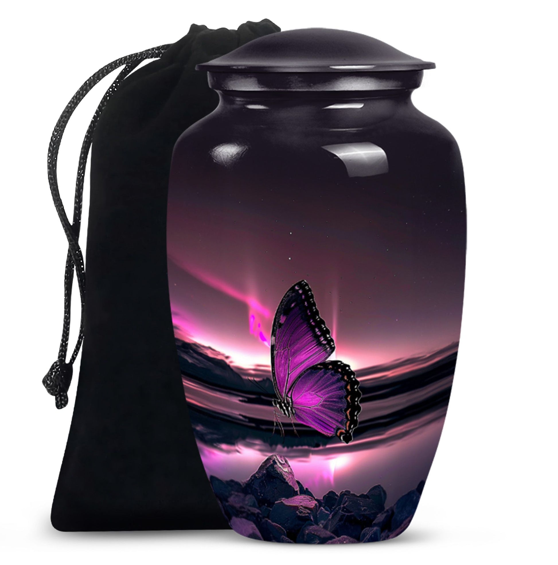 butterfly urn for human ashes