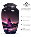 butterfly urn for human ashes