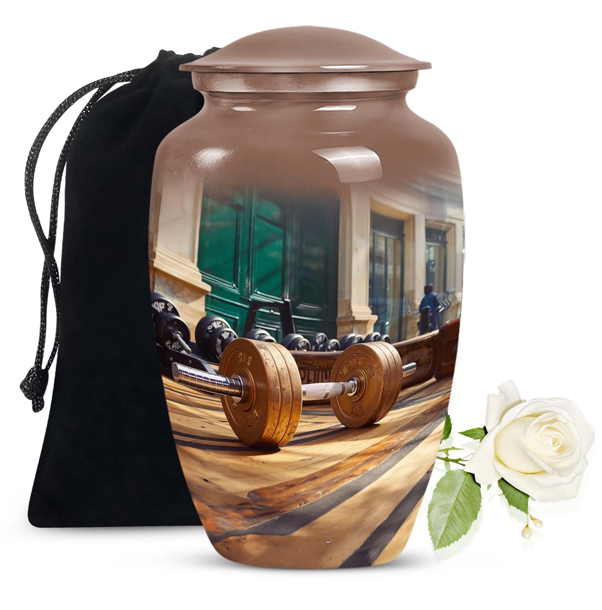 10-inch Classic Dumbles Urn.