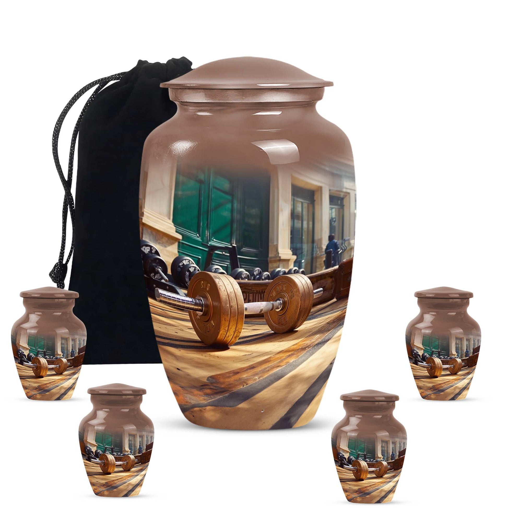 10-inch Classic Dumbles Urn.