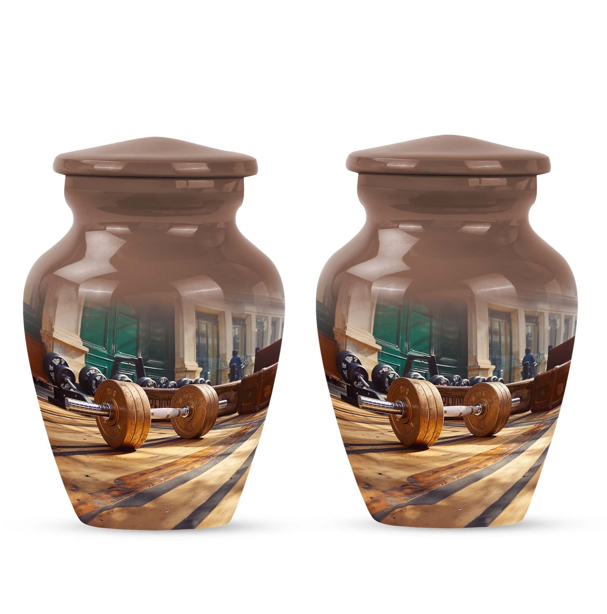 10-inch Classic Dumbles Urn.