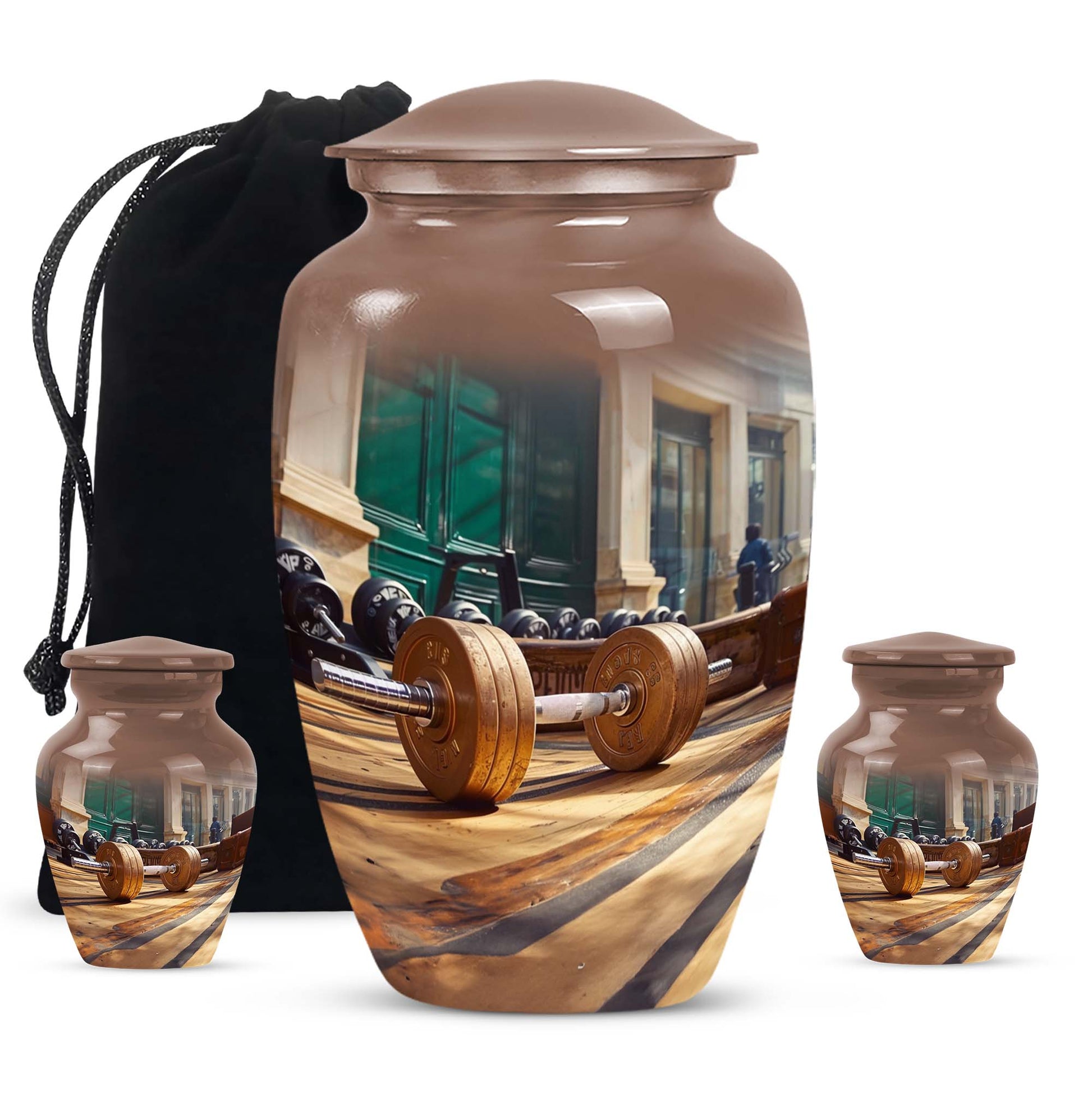 10-inch Classic Dumbles Urn.