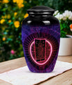 10 inch Tarot Urn, large classic cremation urn for human ashes.