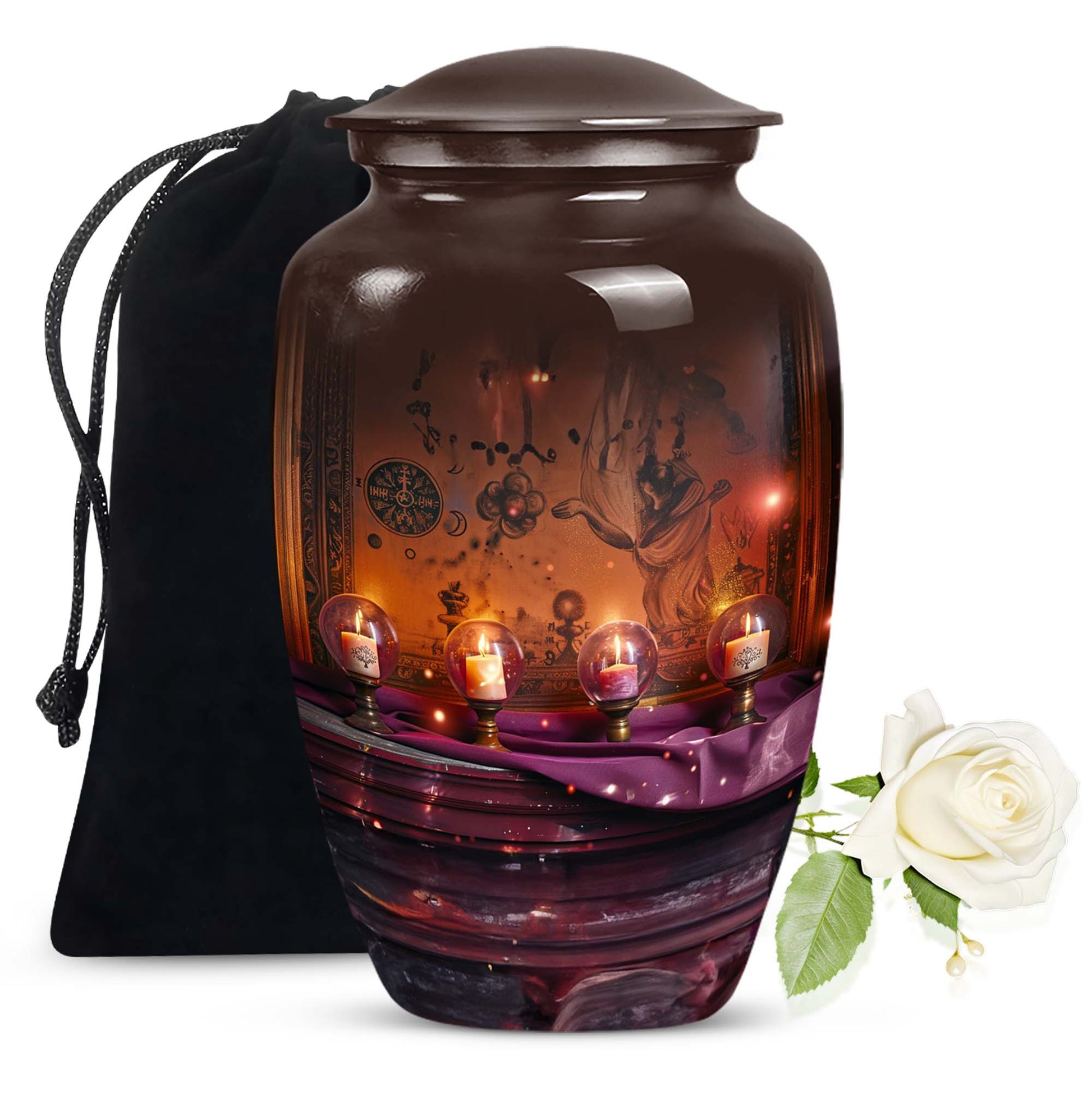 Tarot Urn cremation dad urn, 