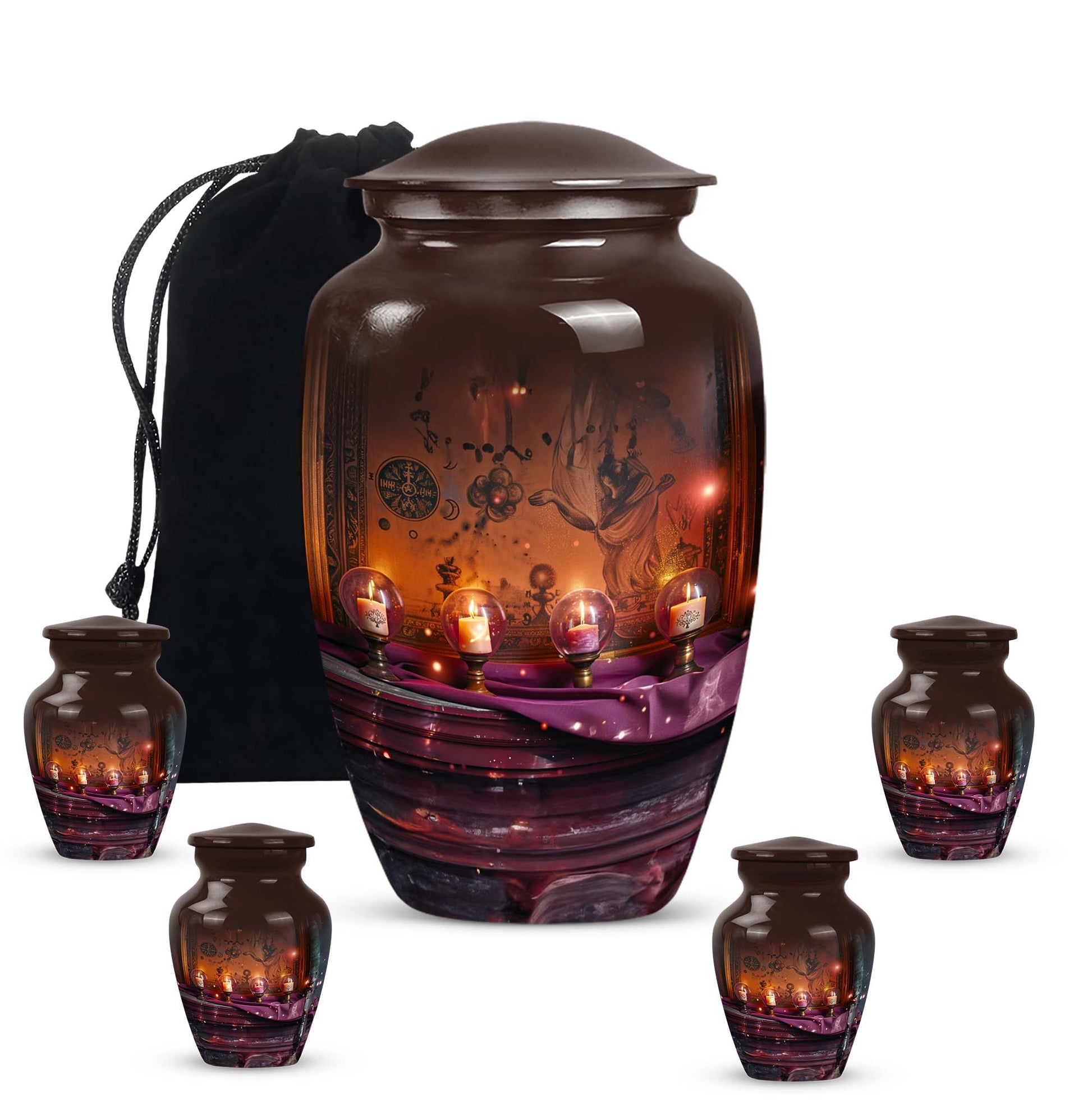 Tarot Urn cremation dad urn, 