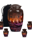 Tarot Urn cremation dad urn, 