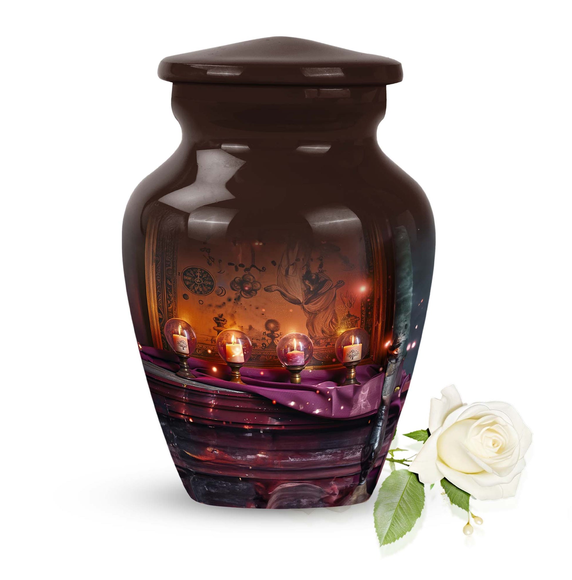 Tarot Urn cremation dad urn, 