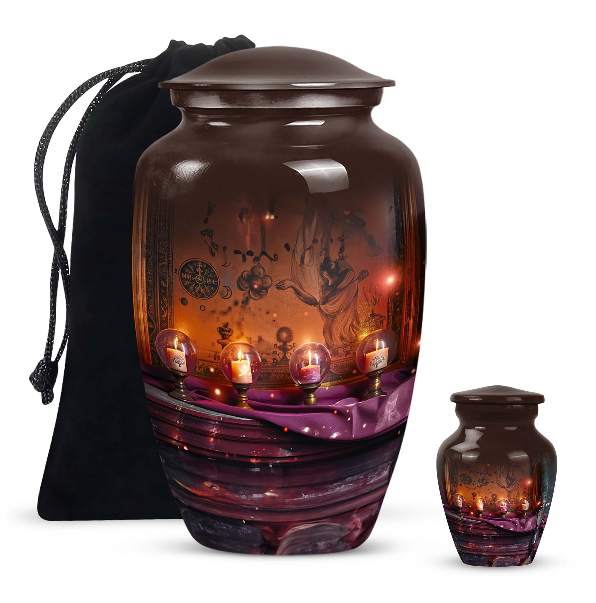 Tarot Urn cremation dad urn, 