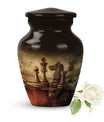 10-inch Classic Chess cremation urn for adult male.