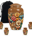 Classic Flowers Urn for cremation.