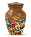 Classic Flowers Urn for cremation.