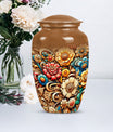 Classic Flowers Urn for cremation.