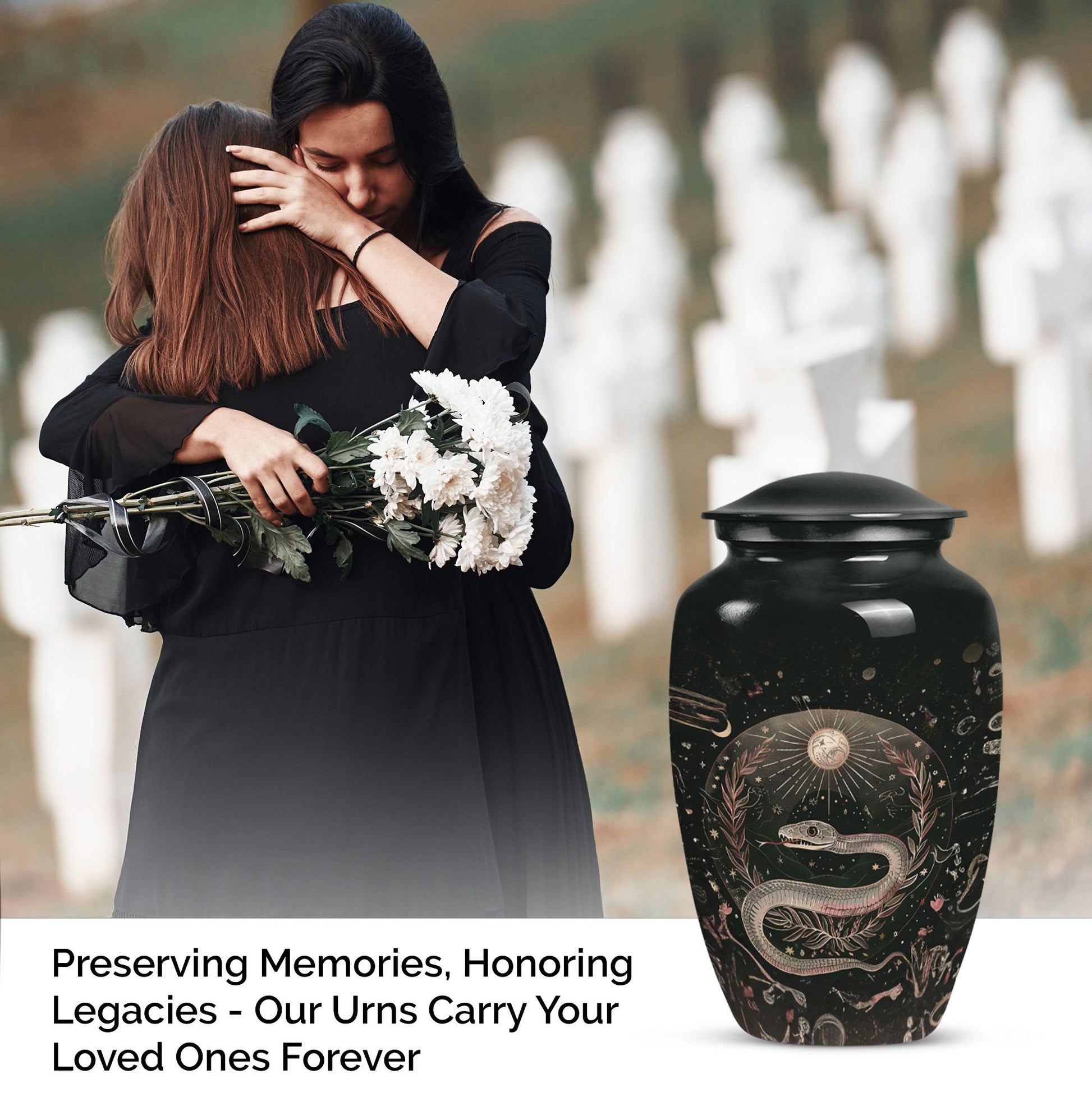 snake urn for mom