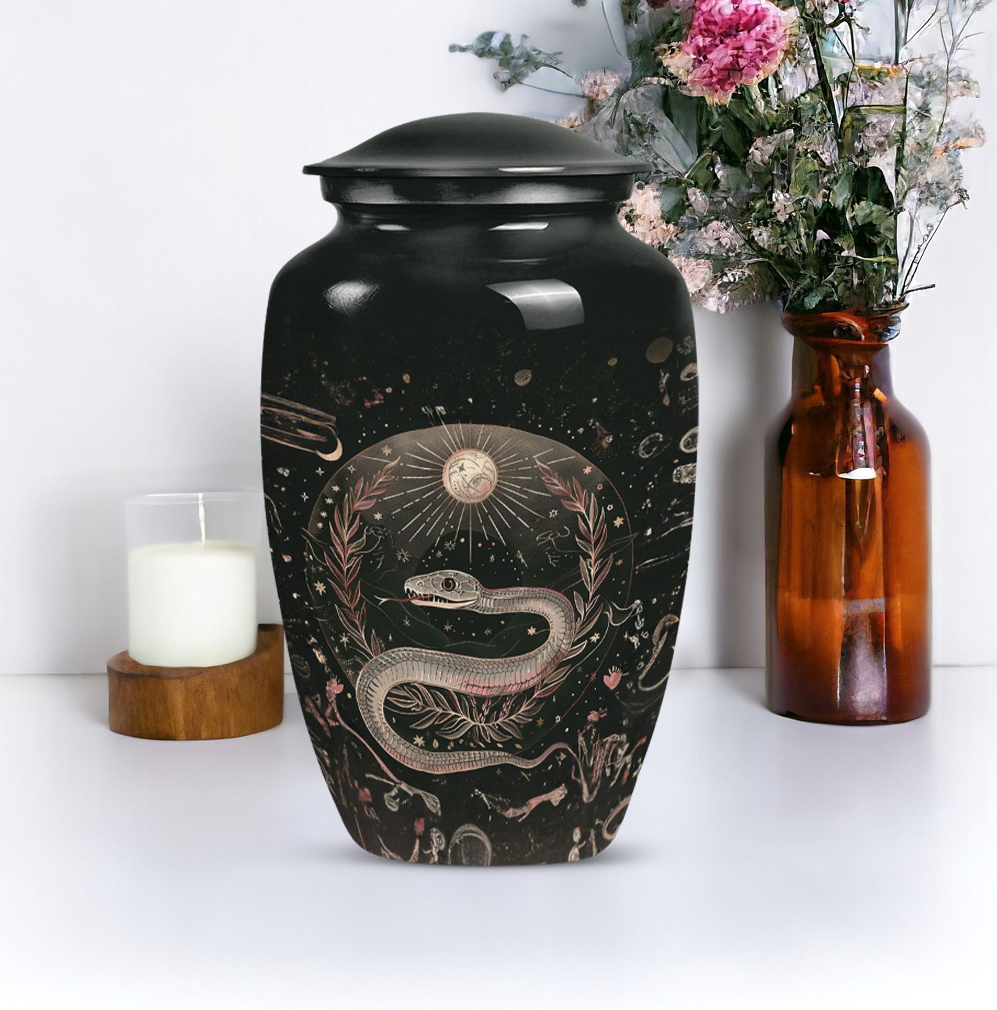 snake urn for mom