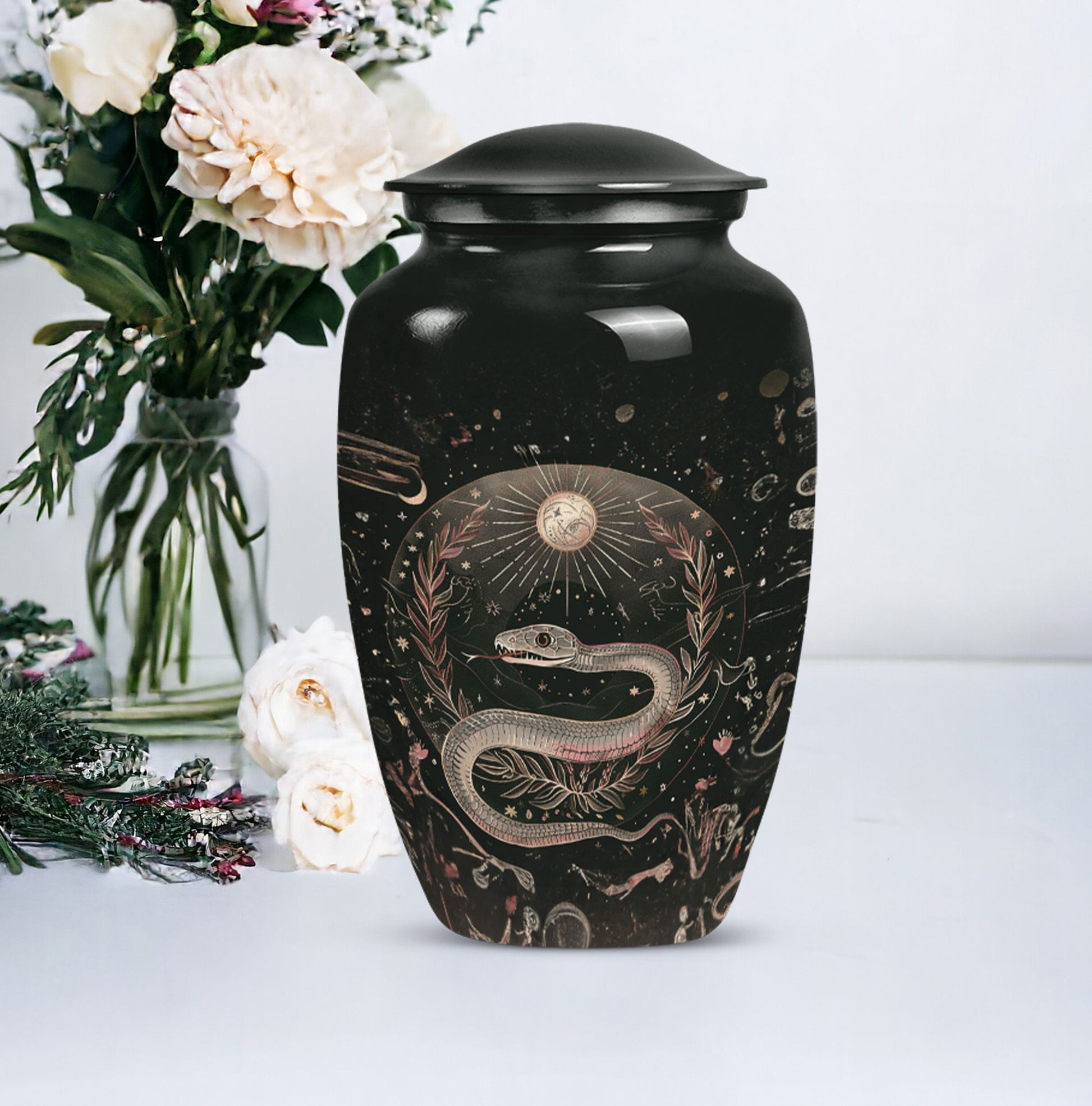 snake urn for mom