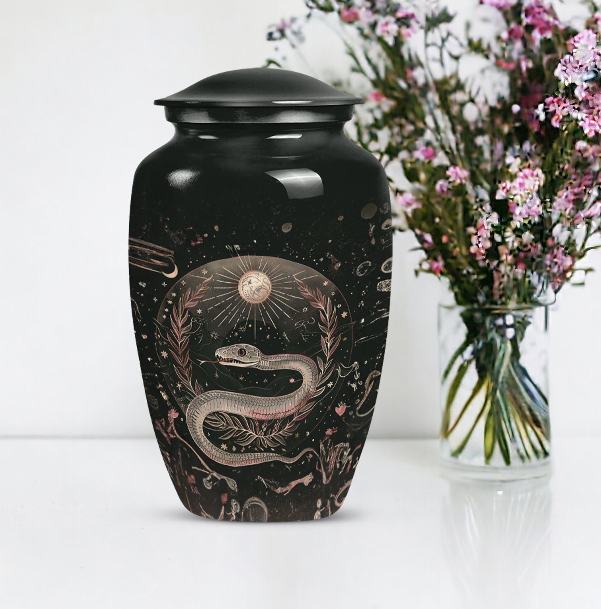 snake urn for mom