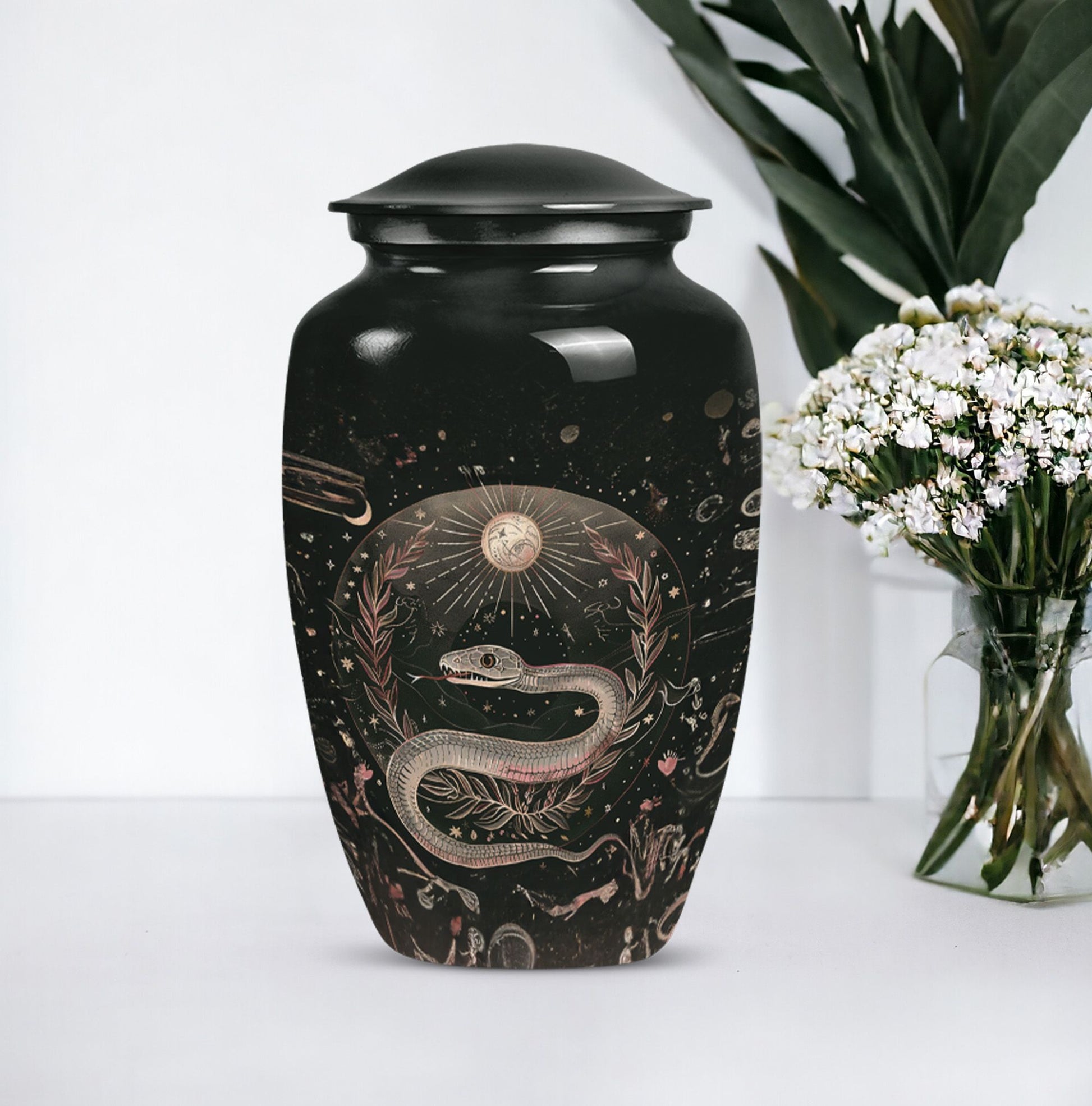 snake urn for mom