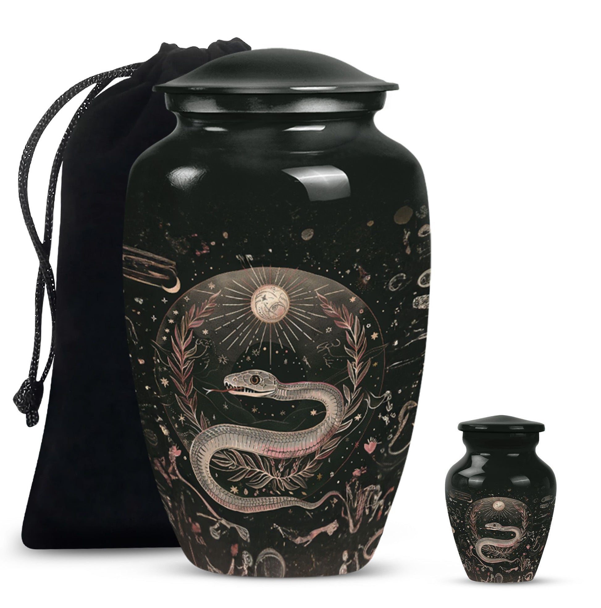 snake urn for mom