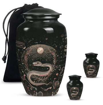 Large Urn with 2 Mini Urn