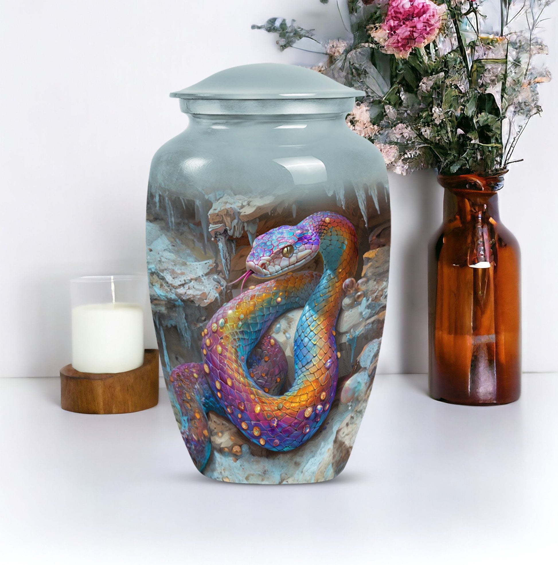 snake urn for human ashes