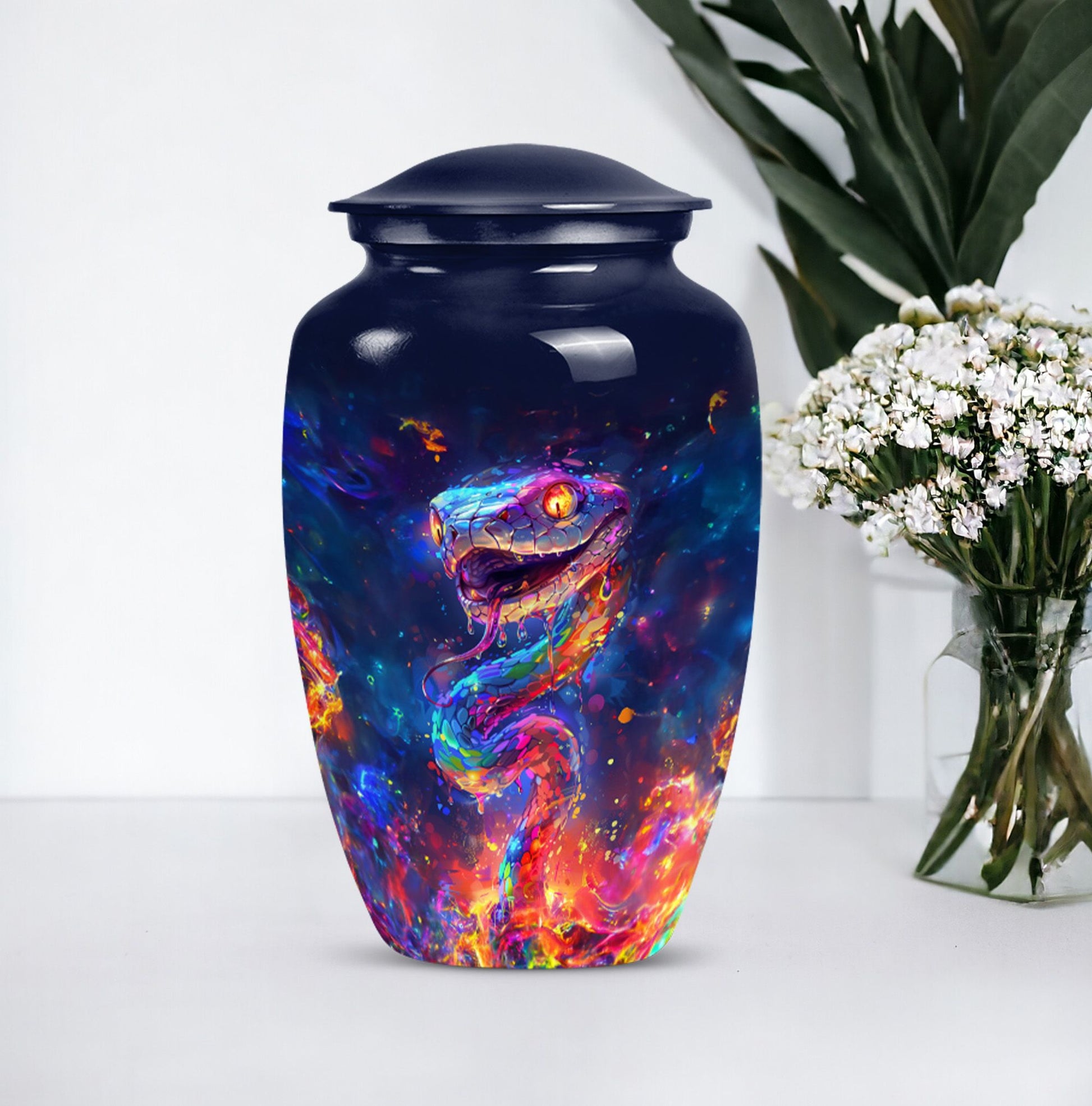 Classic Snake Urn.