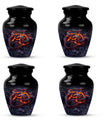 Abstract design snake urn for adult ashes women.