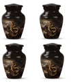 snake urn in classic design.