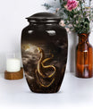 snake urn in classic design.