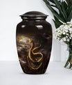 snake urn in classic design.