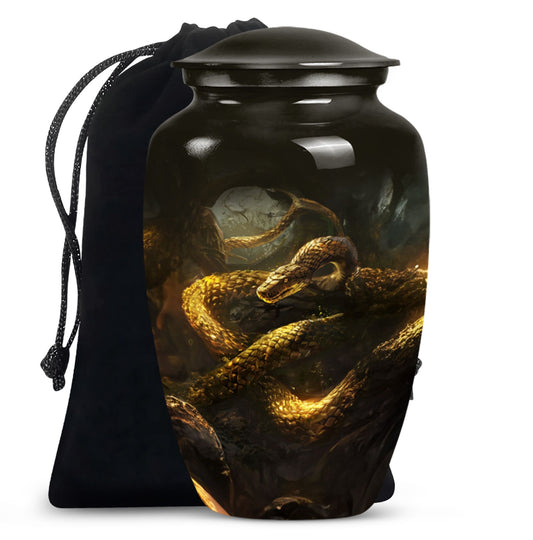 snake urn for ashes