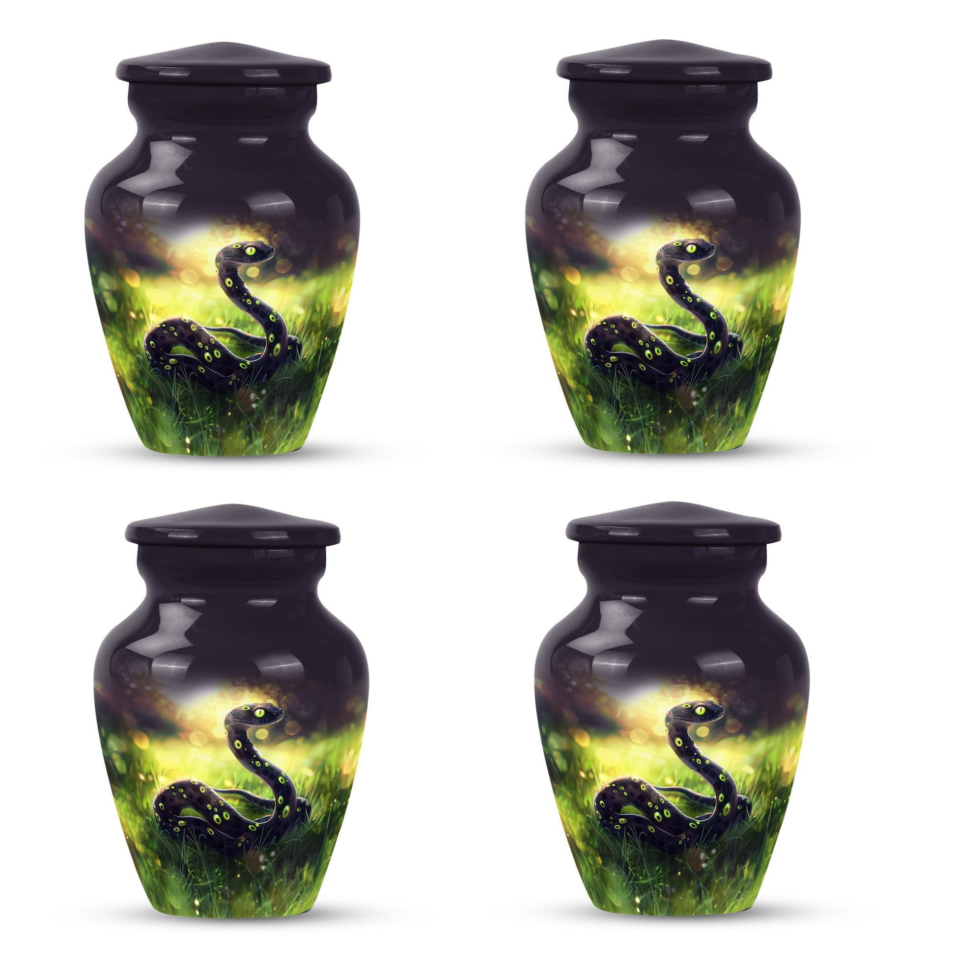 10-inch classic snake urn for women, perfect urn