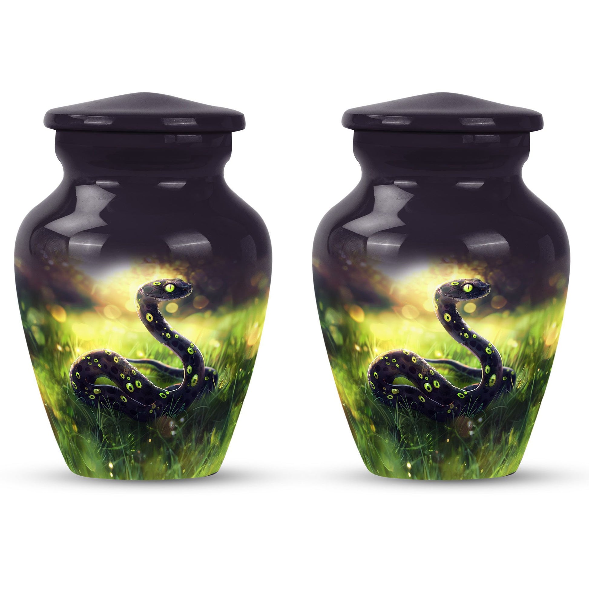 10-inch classic snake urn for women, perfect urn