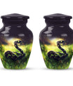 10-inch classic snake urn for women, perfect urn