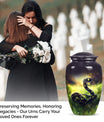 10-inch classic snake urn for women, perfect urn