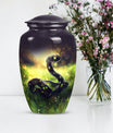 10-inch classic snake urn for women, perfect urn